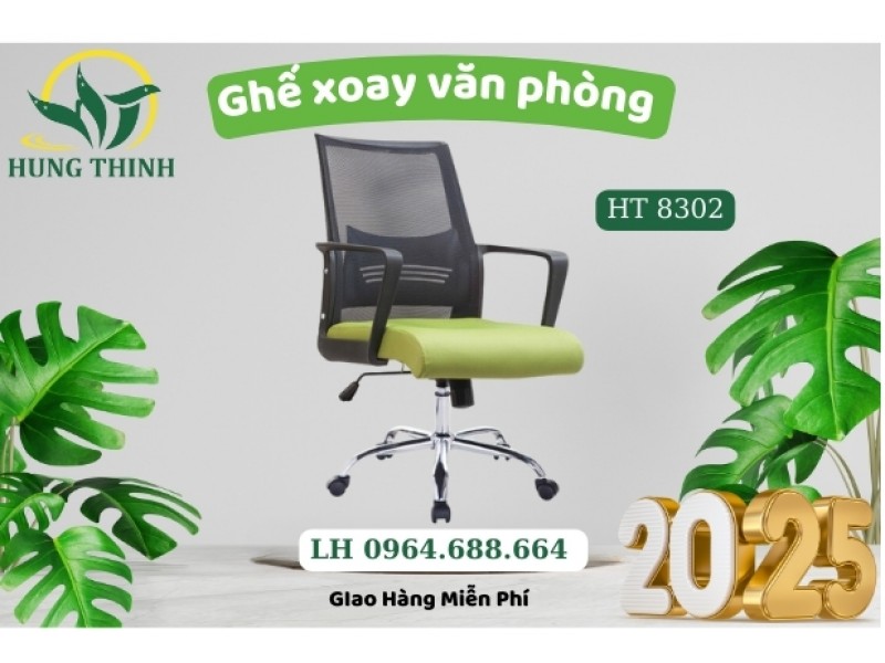 Ghế Văn Phòng HT 8302 Ghế Văn Phòng HT 8302