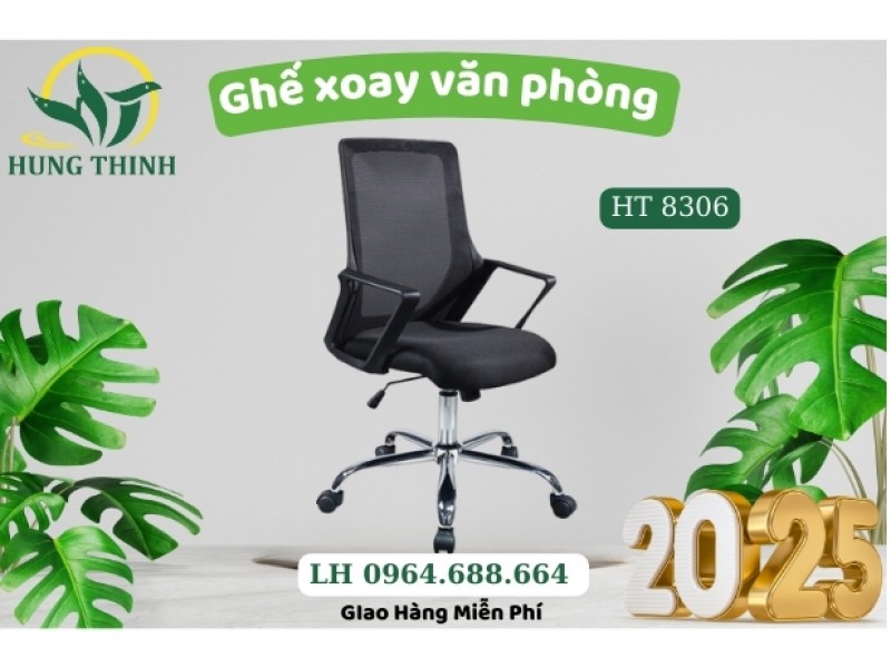 Ghế Văn Phòng HT 8306 Ghế Văn Phòng HT 8306